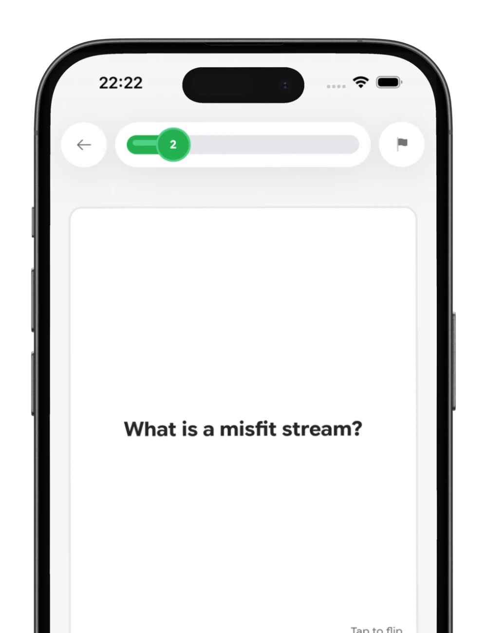 Hlayiso flashcards screen