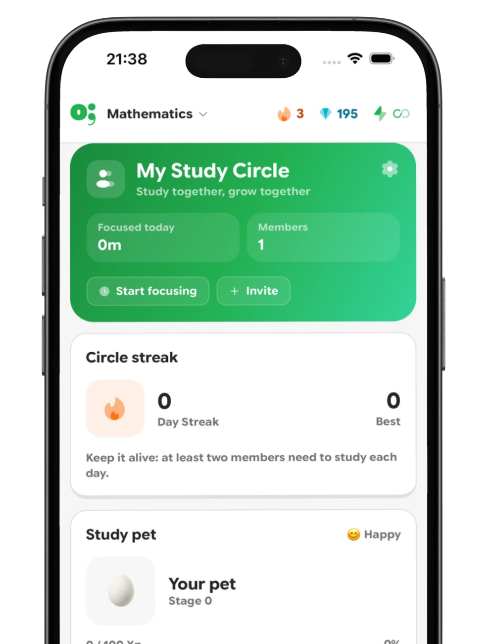 Hlayiso study circle screen