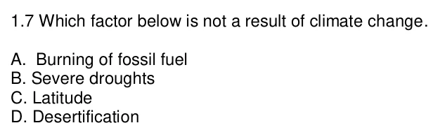 Grade 11 Life Orientation Social & Environmental Responsibility practice question
