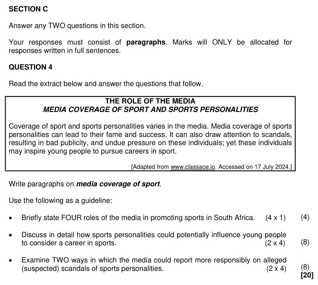Grade 12 Life Orientation DEMOCRACY AND  HUMAN RIGHTS practice question