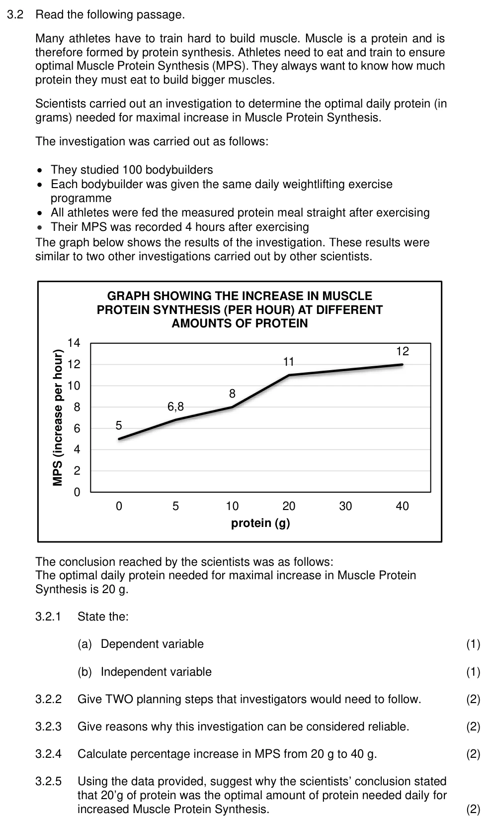 Grade 12 Life Sciences DNA: THE CODE OF LIFE practice question
