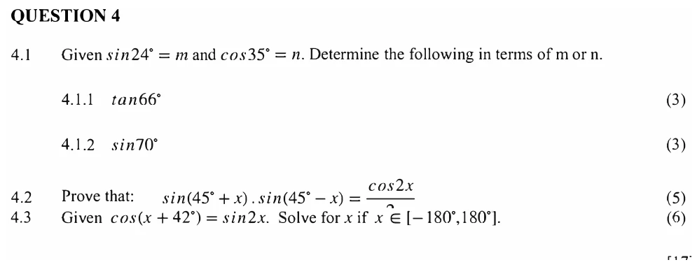 Grade 12 Mathematics Finance, growth and decay practice question