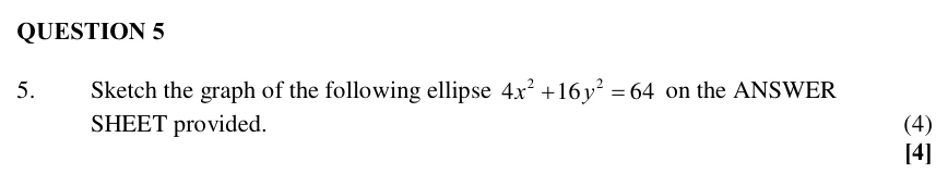 Grade 12 Technical Mathematics Analytical Geometry practice question